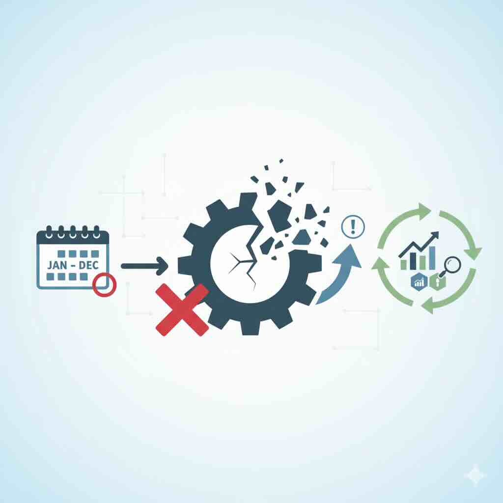 Limitations of annual performance reviews