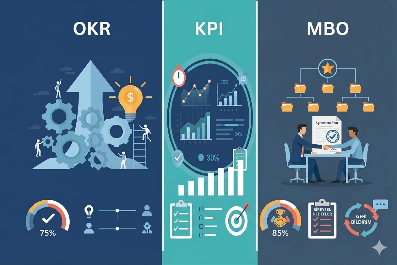 OKR vs KPI vs MBO Farkları